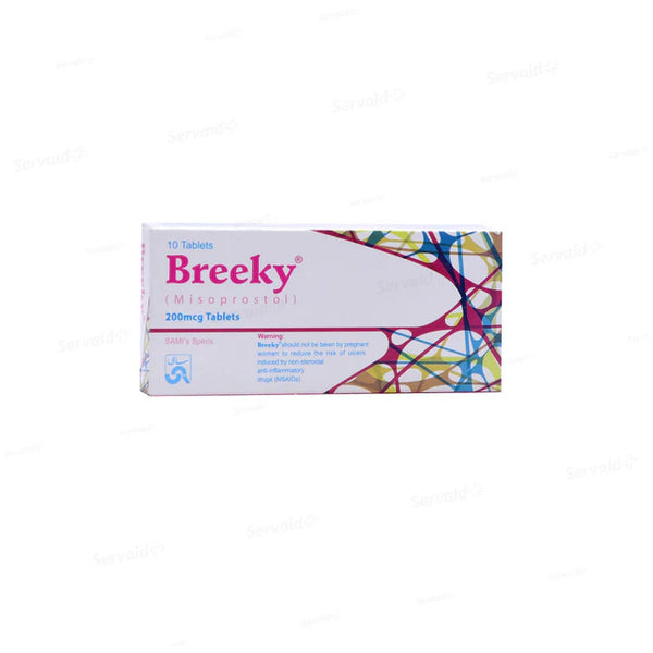 BREEKY 200 MCG TABLET 10S