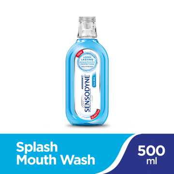 SENSODYNE SPLASH M/WASH 500ML